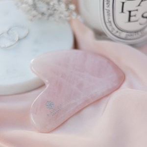 Gua Sha Rose Quarts Round - Facial