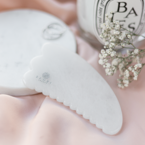 Gua Sha White Jade Sculpt - Facial & Body